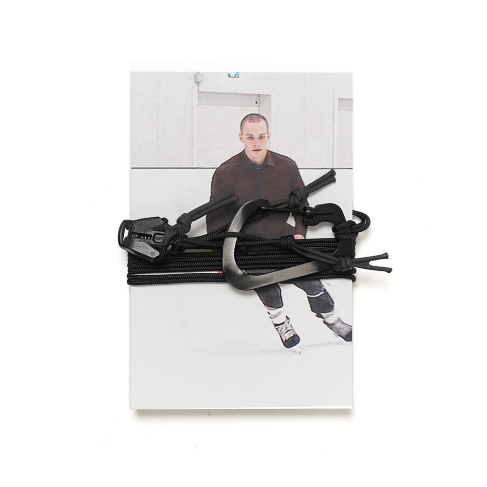 RESTRAINT LANYARD BELT BLACK