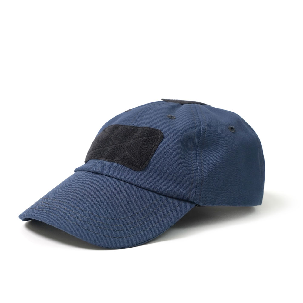 KLOPMAN VELCRO STOCK CAP NAVY