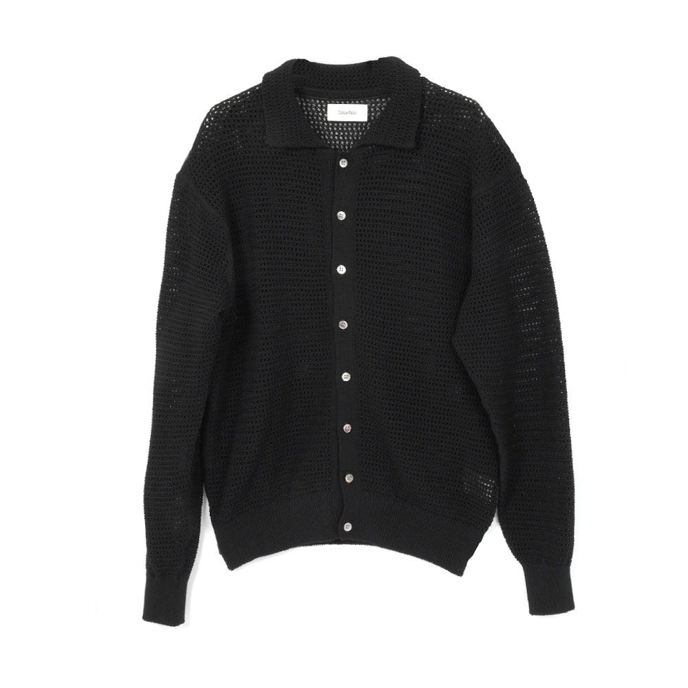 KNIT CARDIGAN BLACK