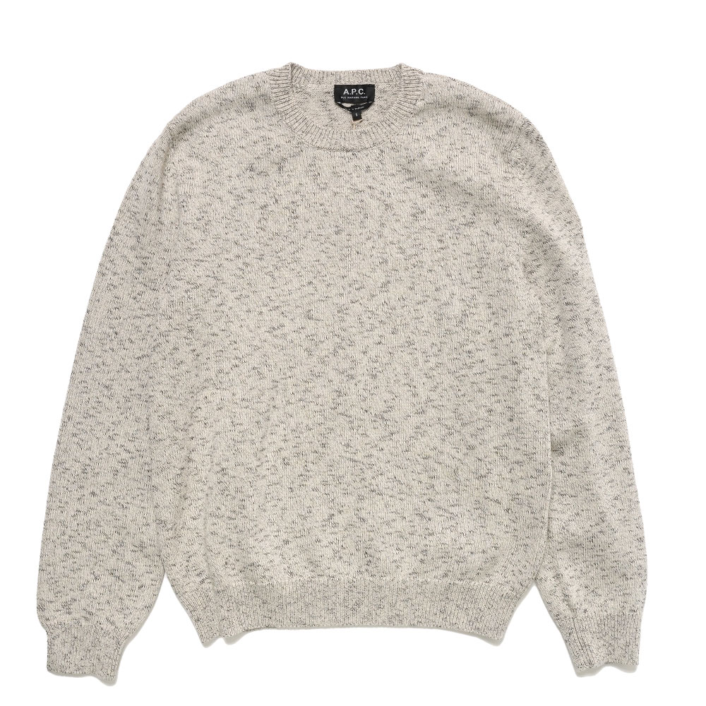 RONALD CREW NECK JUMPER OFF WHITE_