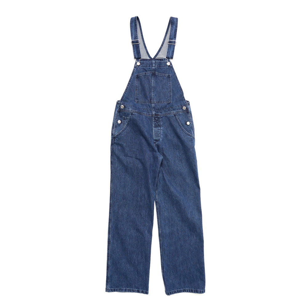 DENIM OVERALLS STONEWASHED INDIGO