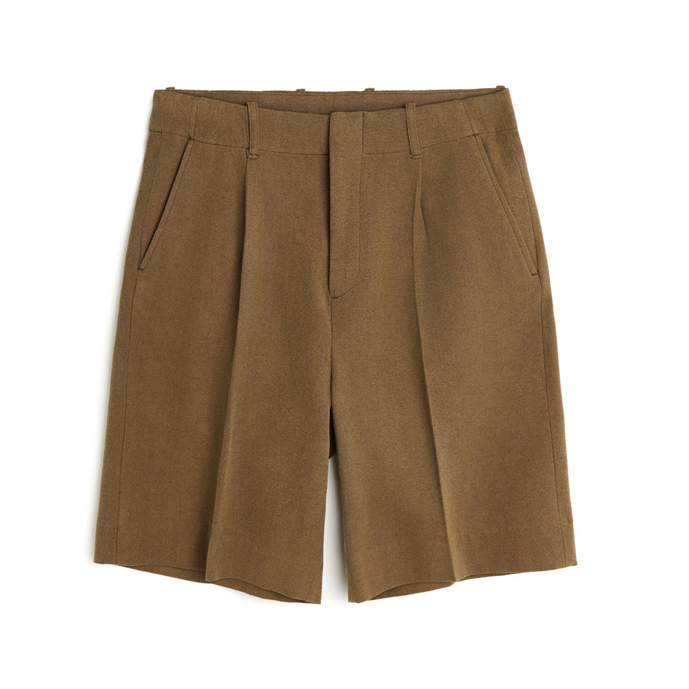 BORROWED SHORTS TOBACCO DRAPING CANVA