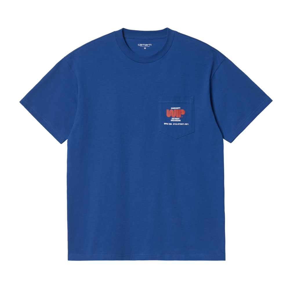 S/S WORM LOGO POCKET GULF