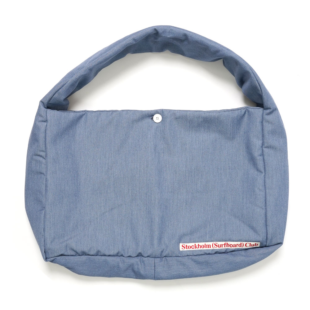SHOULDER TOTE BLUE