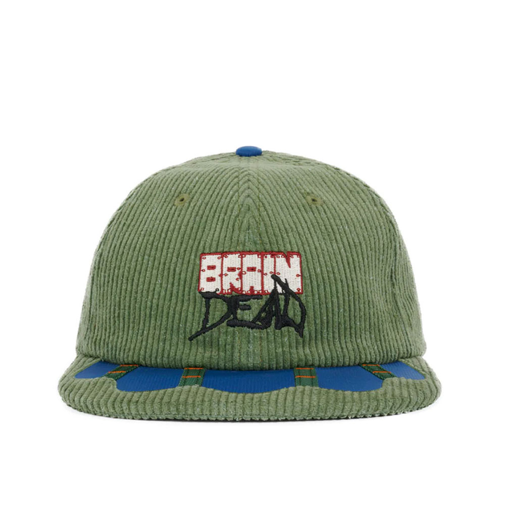 SLUDGE TWILL 6 PANEL CAP OLIVE