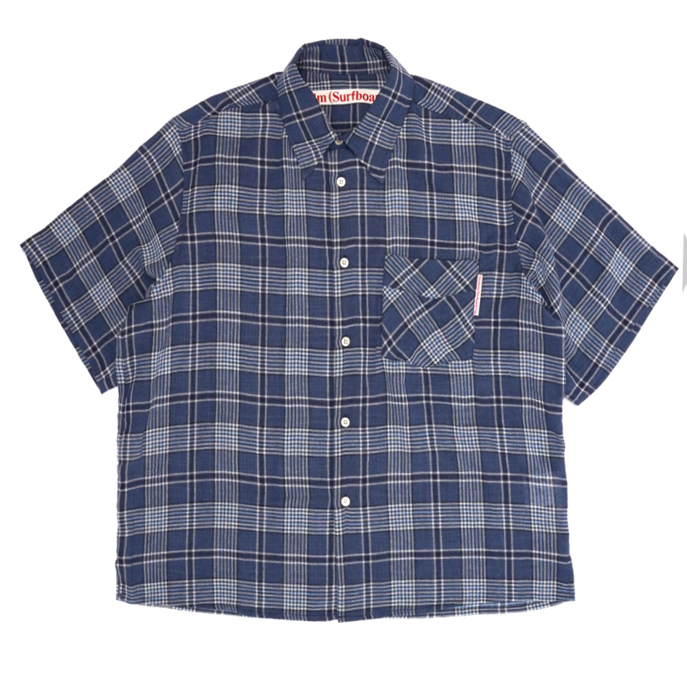 JERRY SHIRT SHORT SLEEVE BLUE CHECK