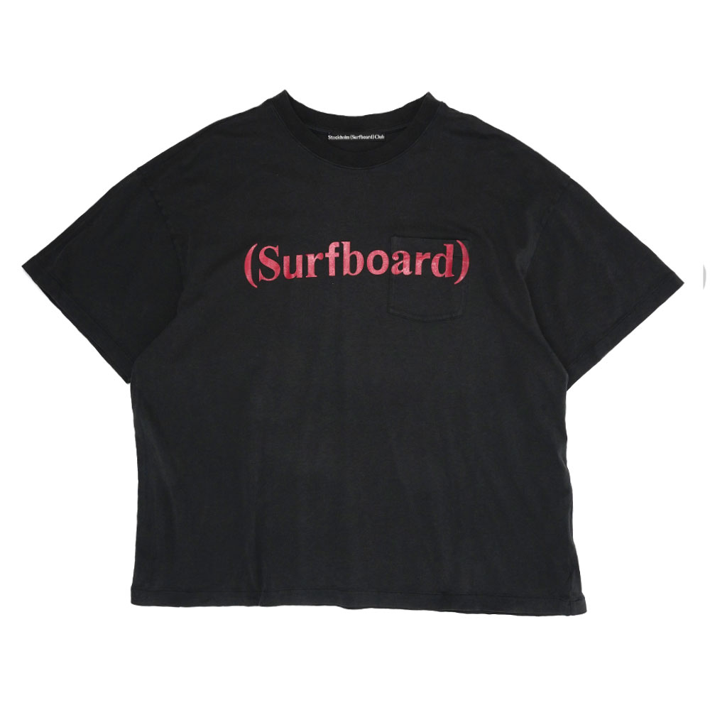 POCKET TEE SURFBOARD BLACK