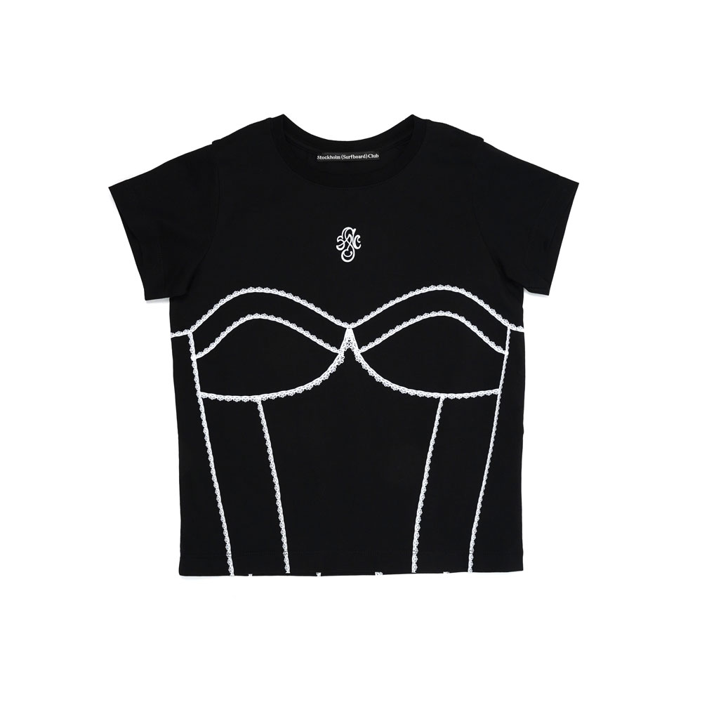MINI CAP LACE BLACK