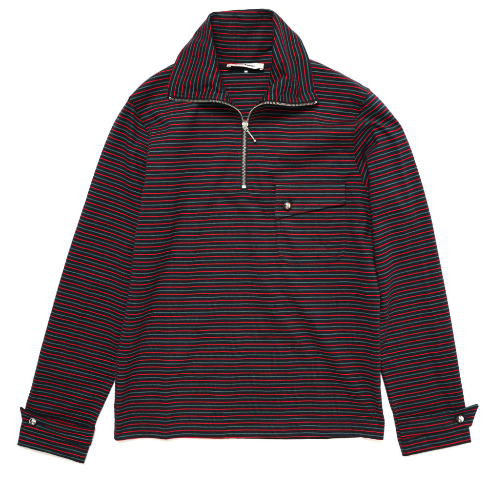 FRANCO HALF ZIP TOP NAVY MULTI