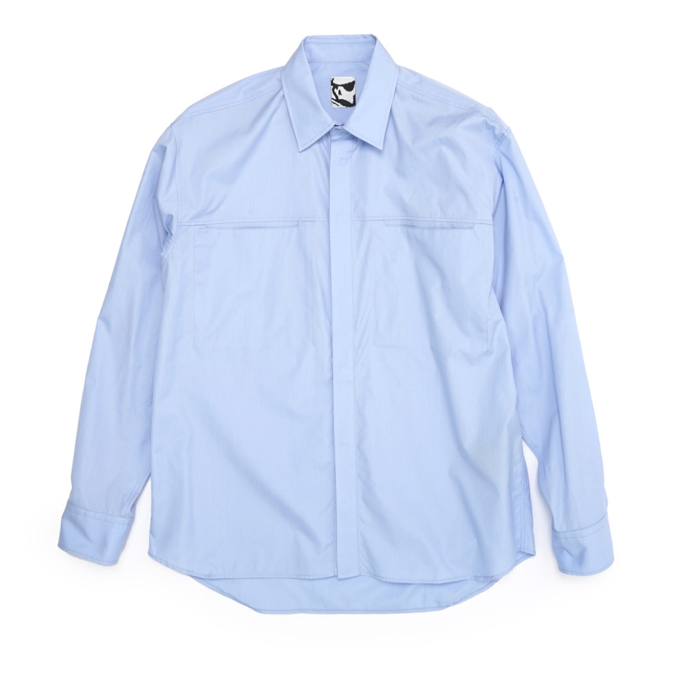 WORK-WEAR L/S SHIRT PALE BLUE