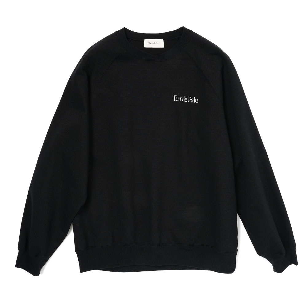 CREW NECK SWEAT BLACK