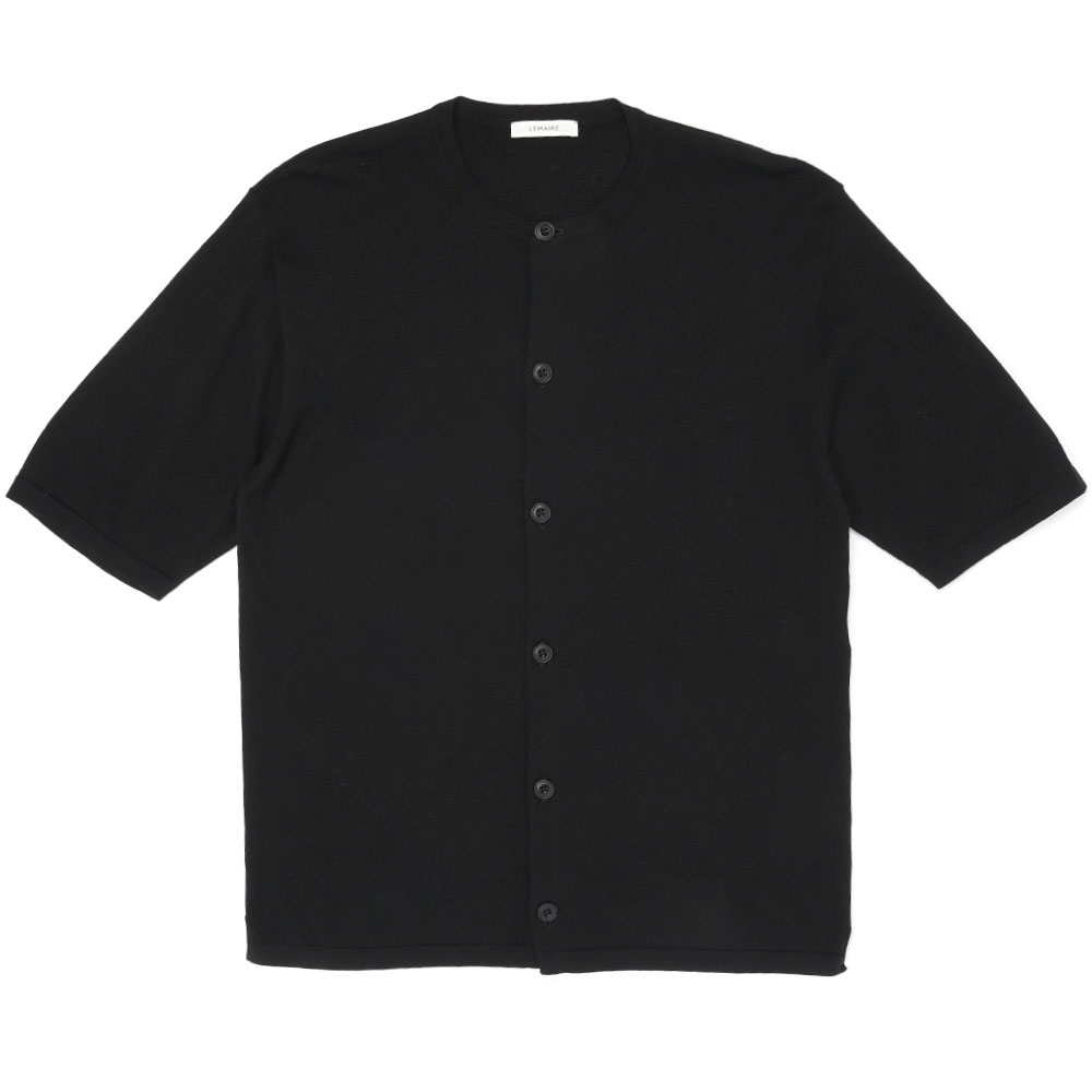 SHORT SLEEVE OVERSHIRT BLACK
