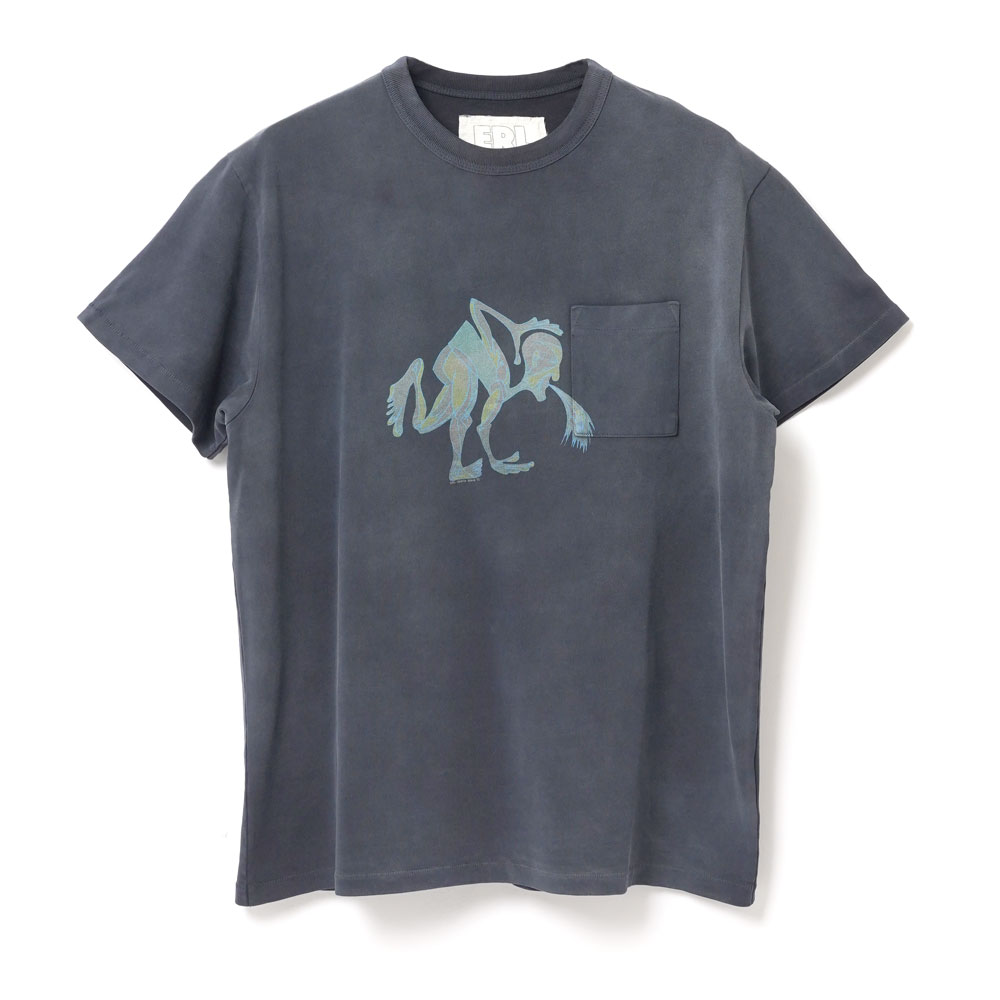 PUKE T-SHIRT BLUE