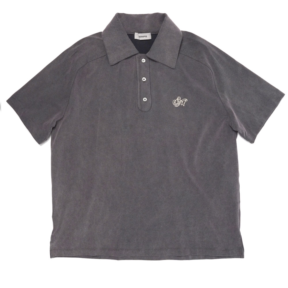 PURPLE SHORT SLEEVE SAILOR POLO TOP PURPLE