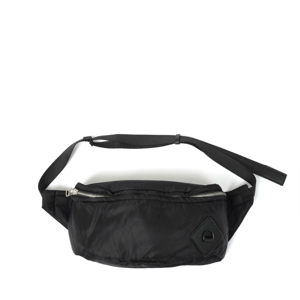 PADDED WAISTBAG BLACK