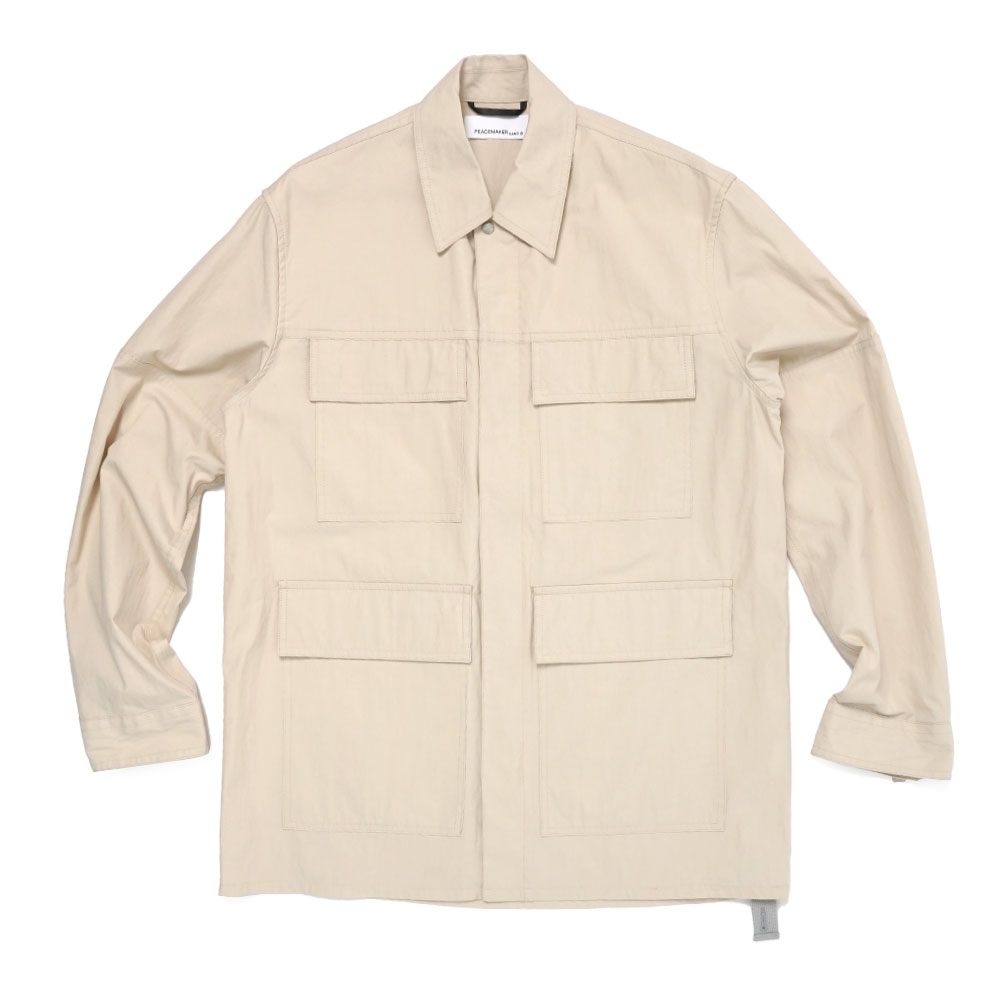 POCKET LOOSE SHIRT SAND