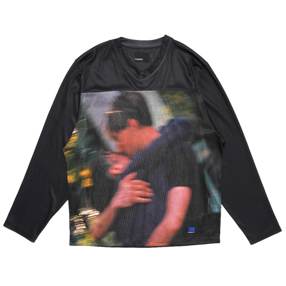 MEN LA MELANCOLIA KISS JERSEY BLACK