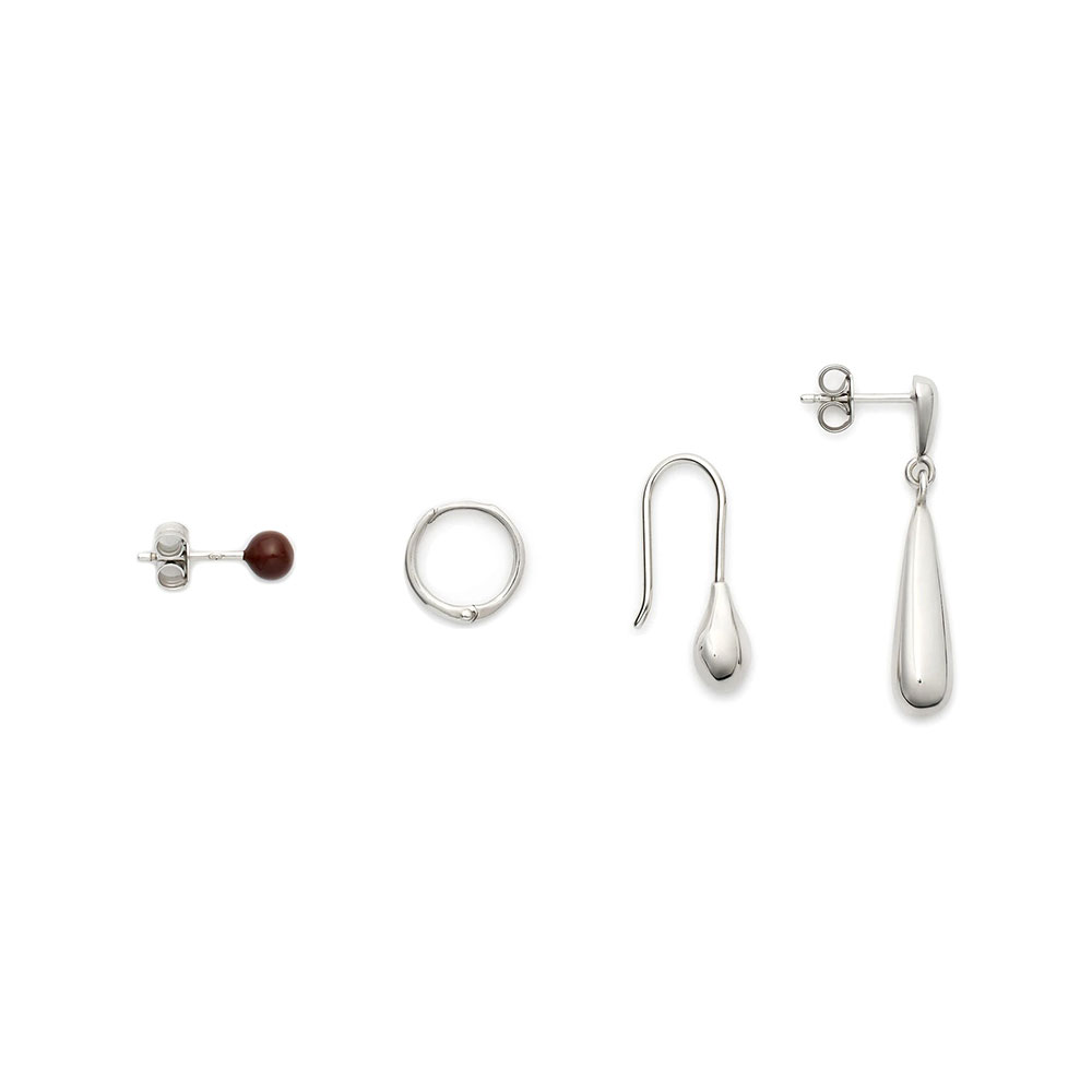 PIERCINGS SET SILVER