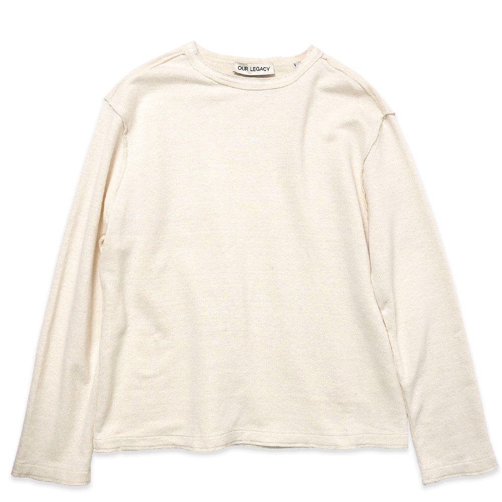 INVERTED SWEATSHIRT NATURELLE HEMP LOOPBACK
