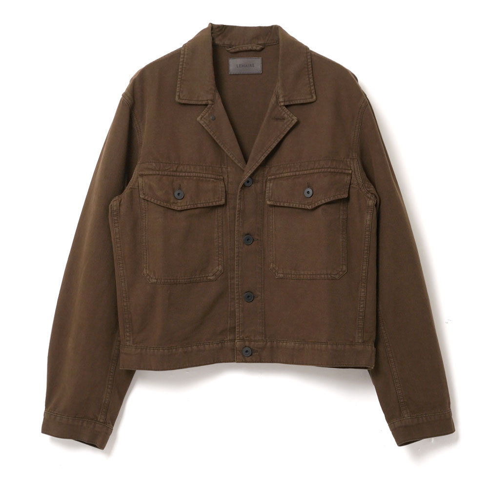 TRUCKER JACKET CACAO