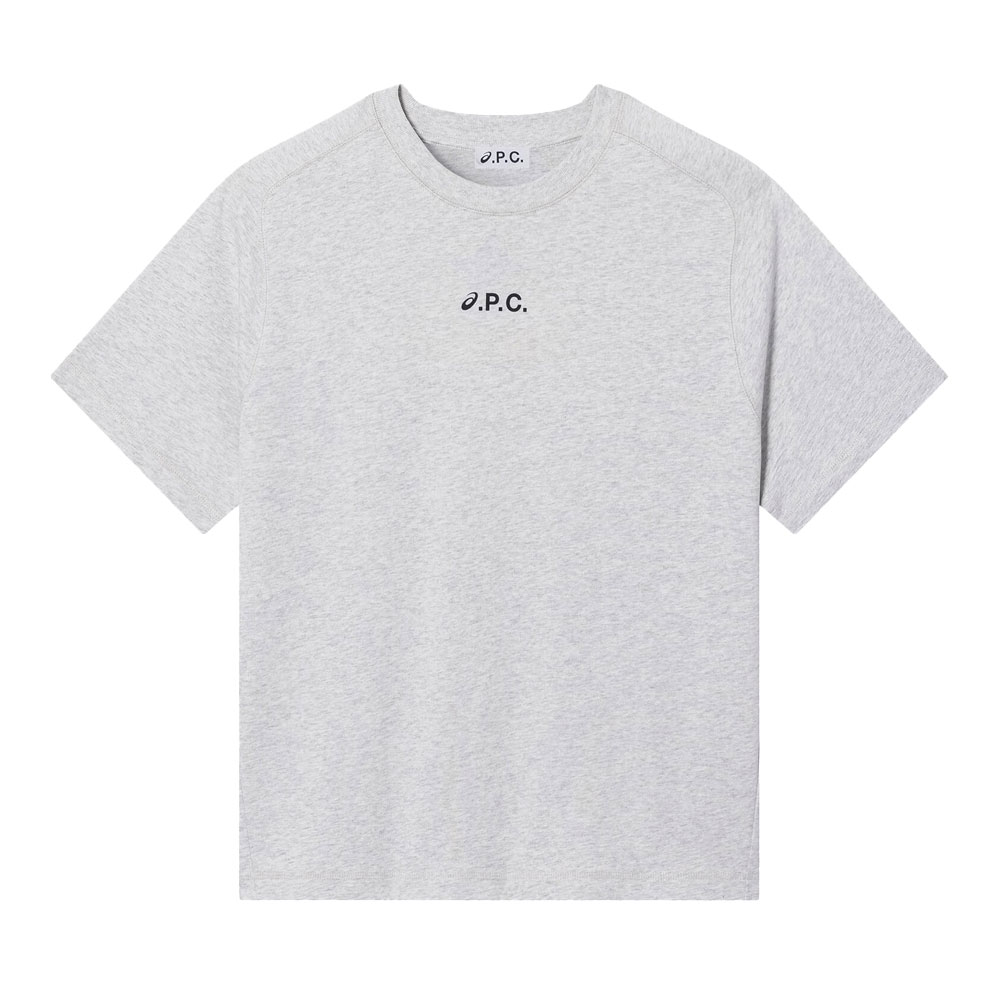 APC × ASICS WIND T-SHIRT PALE GREY