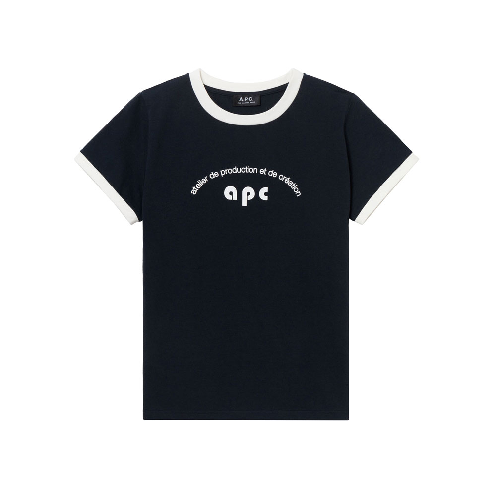 RETRO RINGER T-SHIRT NAVY