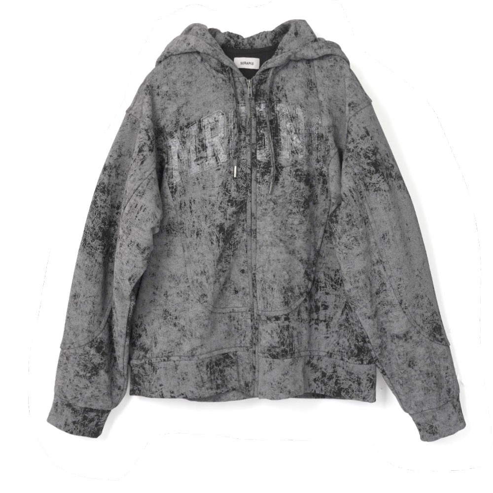 TRACK HOODIE DARK GERY