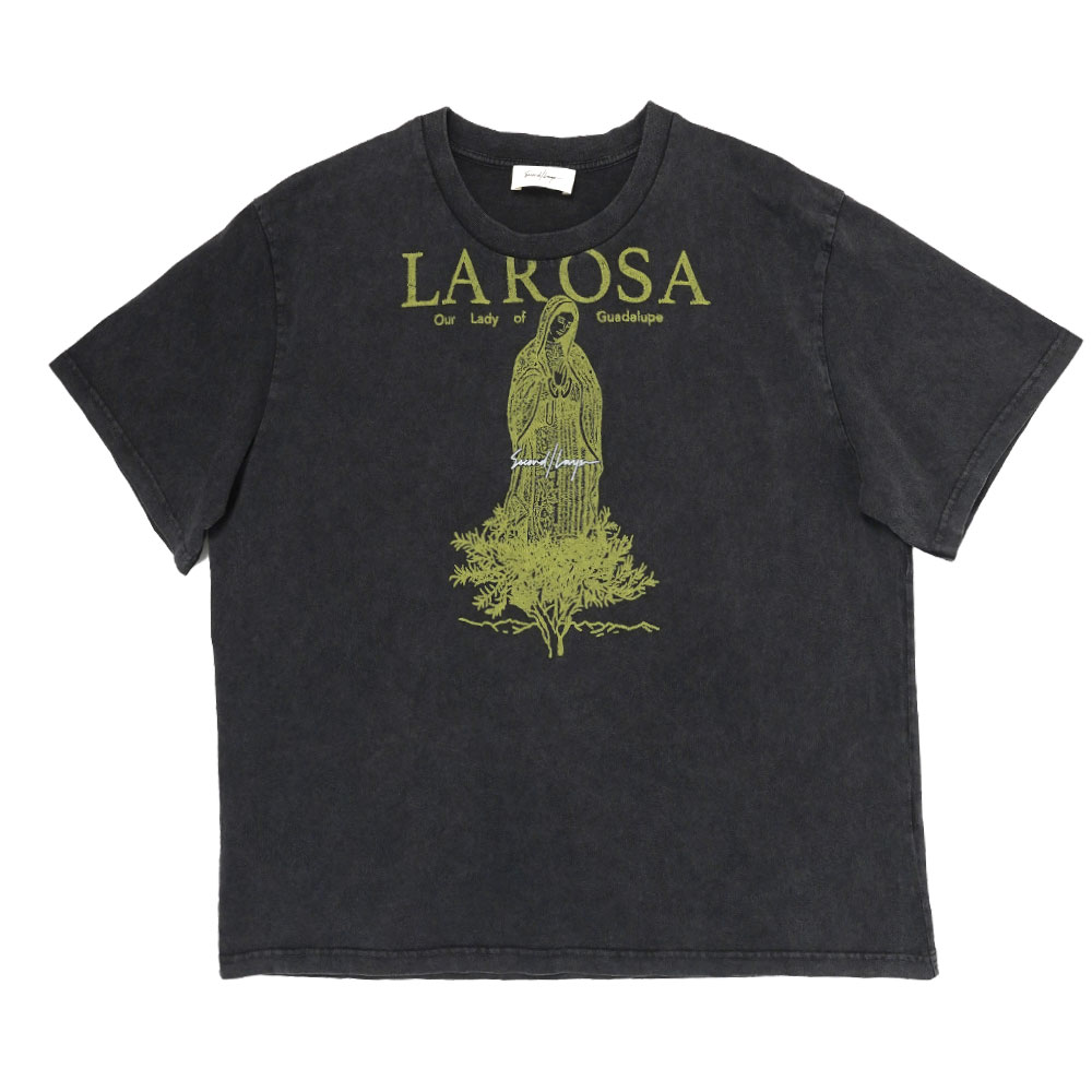 BABY BAGGY TEE LA ROSA BLACK