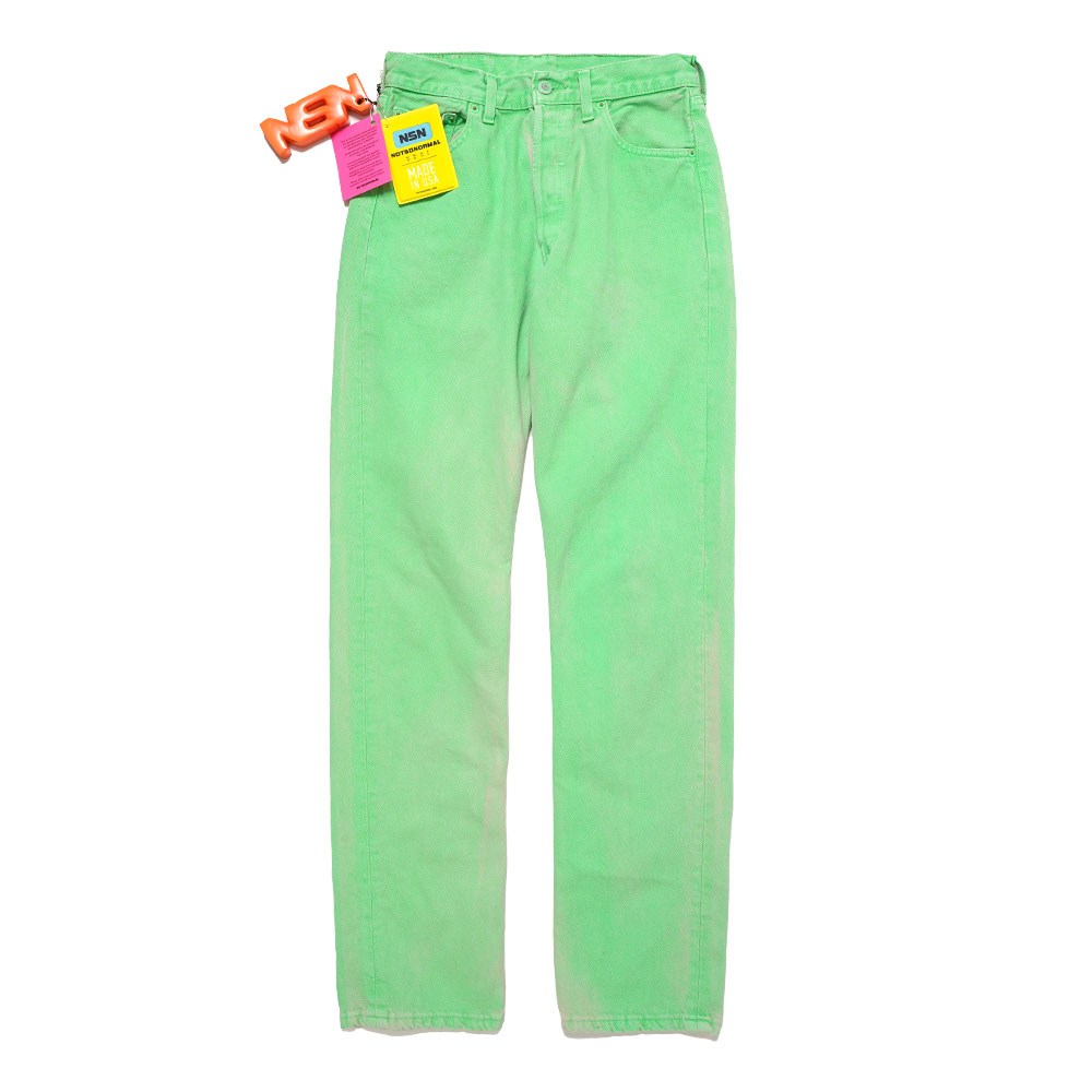 HIGH JEAN NEON VERDE