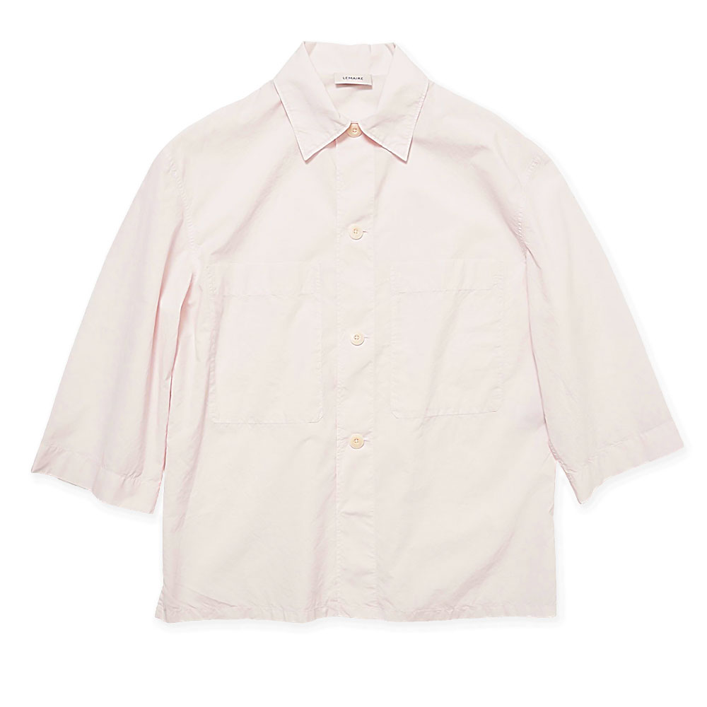 BOXY MILITARY SHIRT LIGHT PINK _