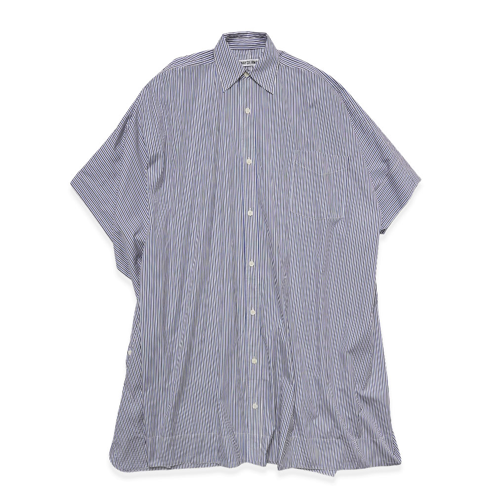 MEGA SHIRT STRIPE NAVY AND WHITE _