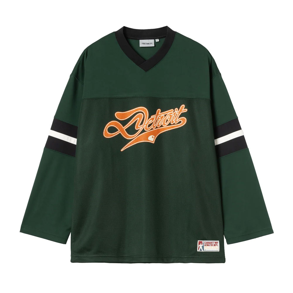 L/S DETROIT MESH CONIFER/BLACK/WAX