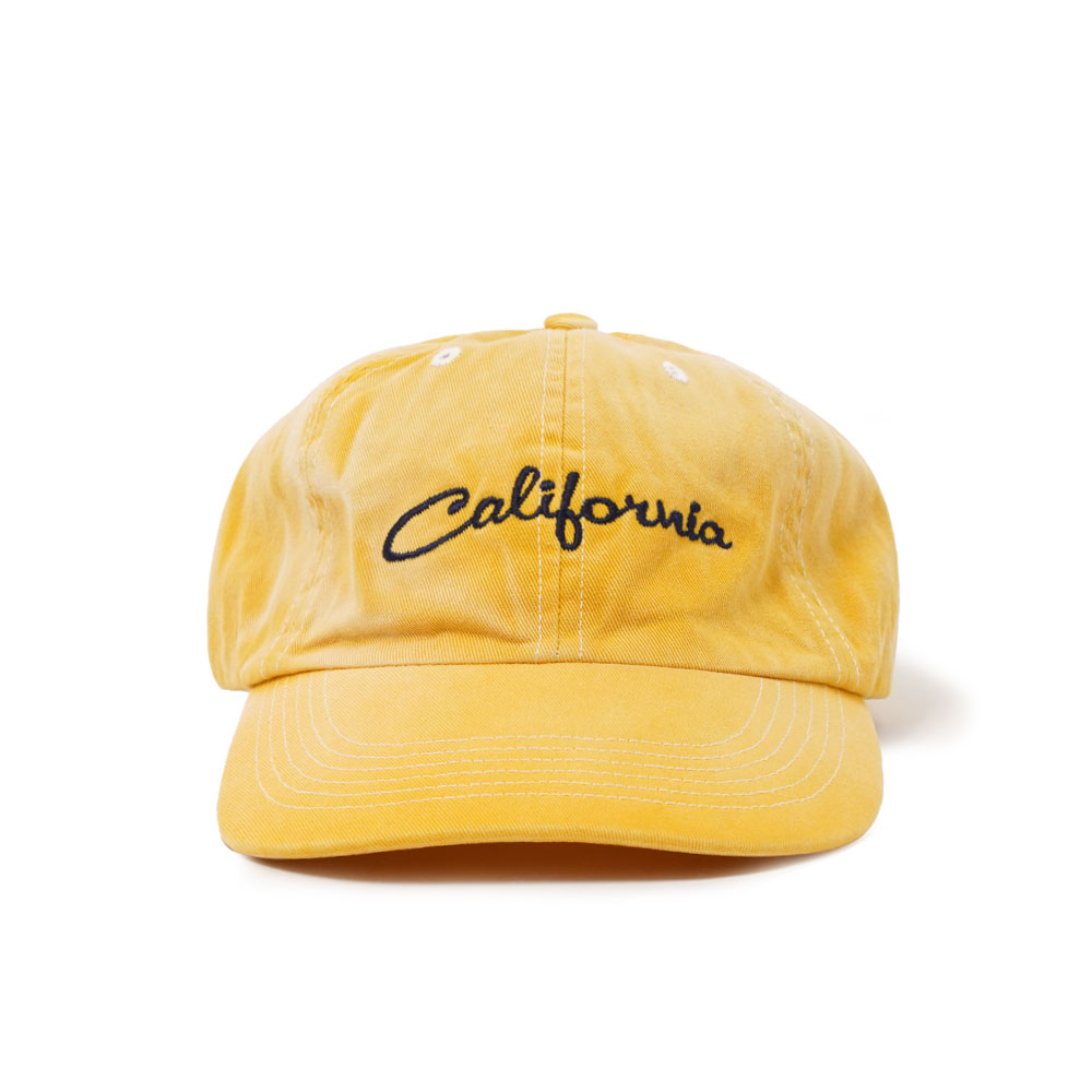 CALIFORNIA EMBROIDERED CAP YELLOW