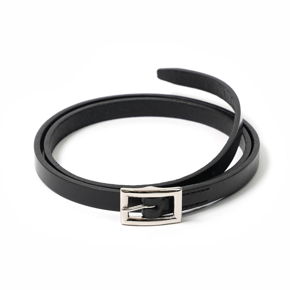 VT SQUARE BUCKLE BELT SILVER - VT11