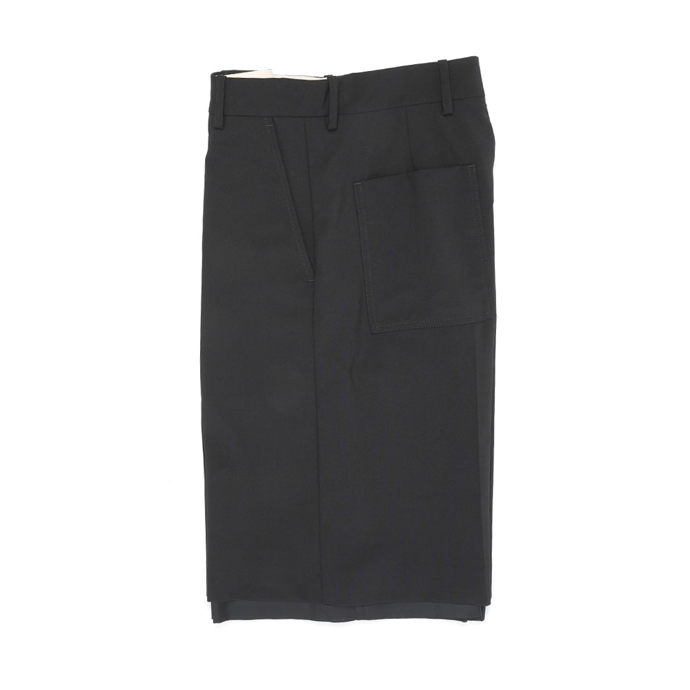 DOUBLE LAYER SHORTS BLACK