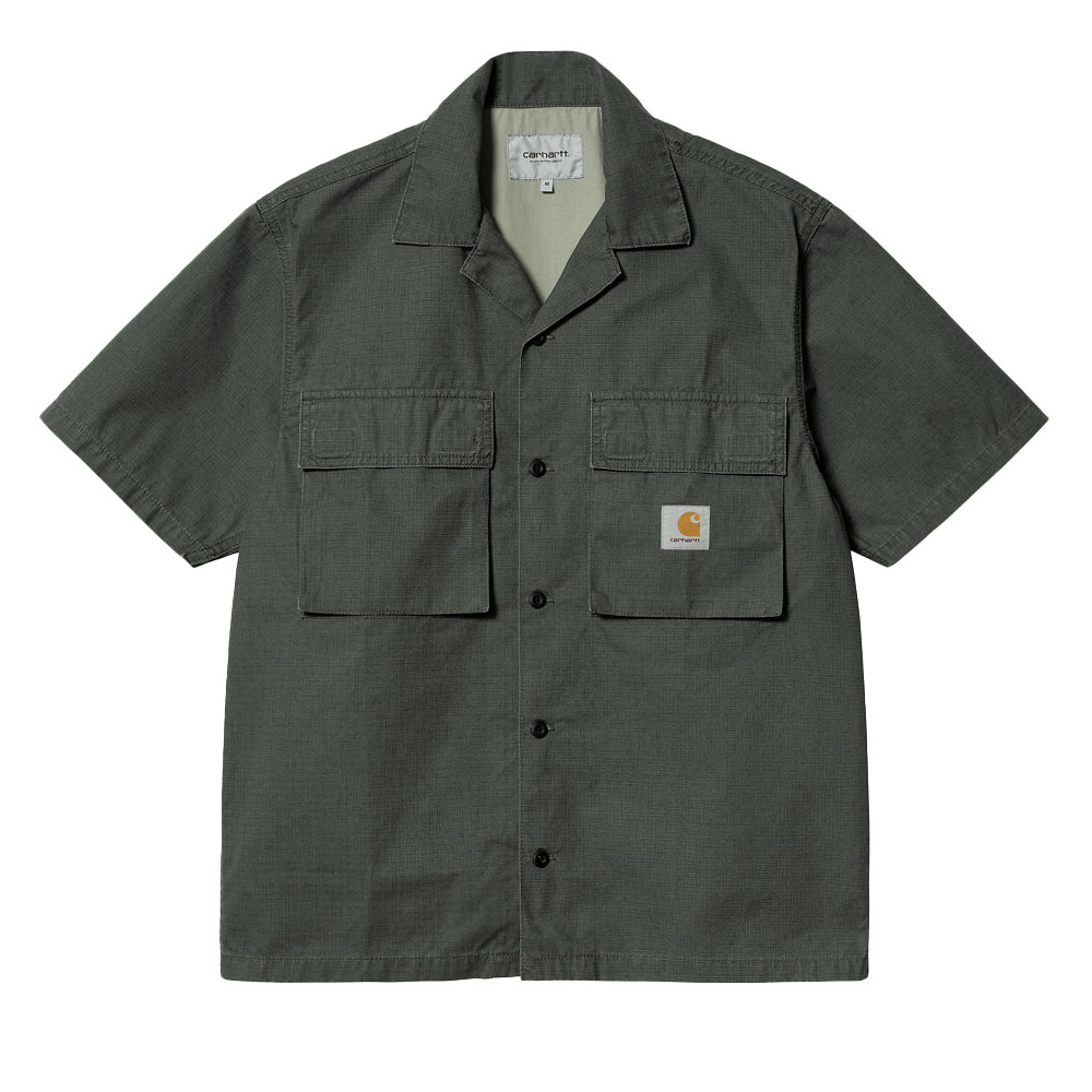 S/S WYNTON SHIRT JURA/YUCCA STONE WASHED