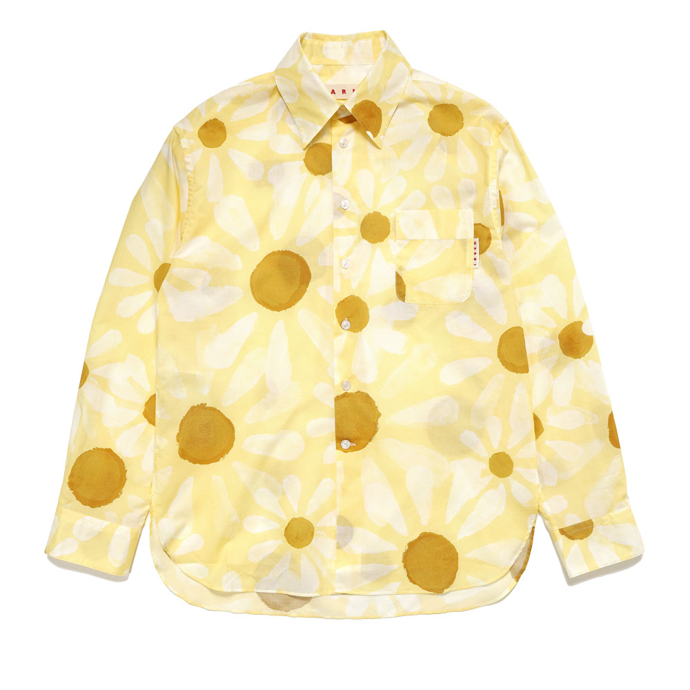 EUPHORIA PRINT VOILE COTTON L/S SHIRT