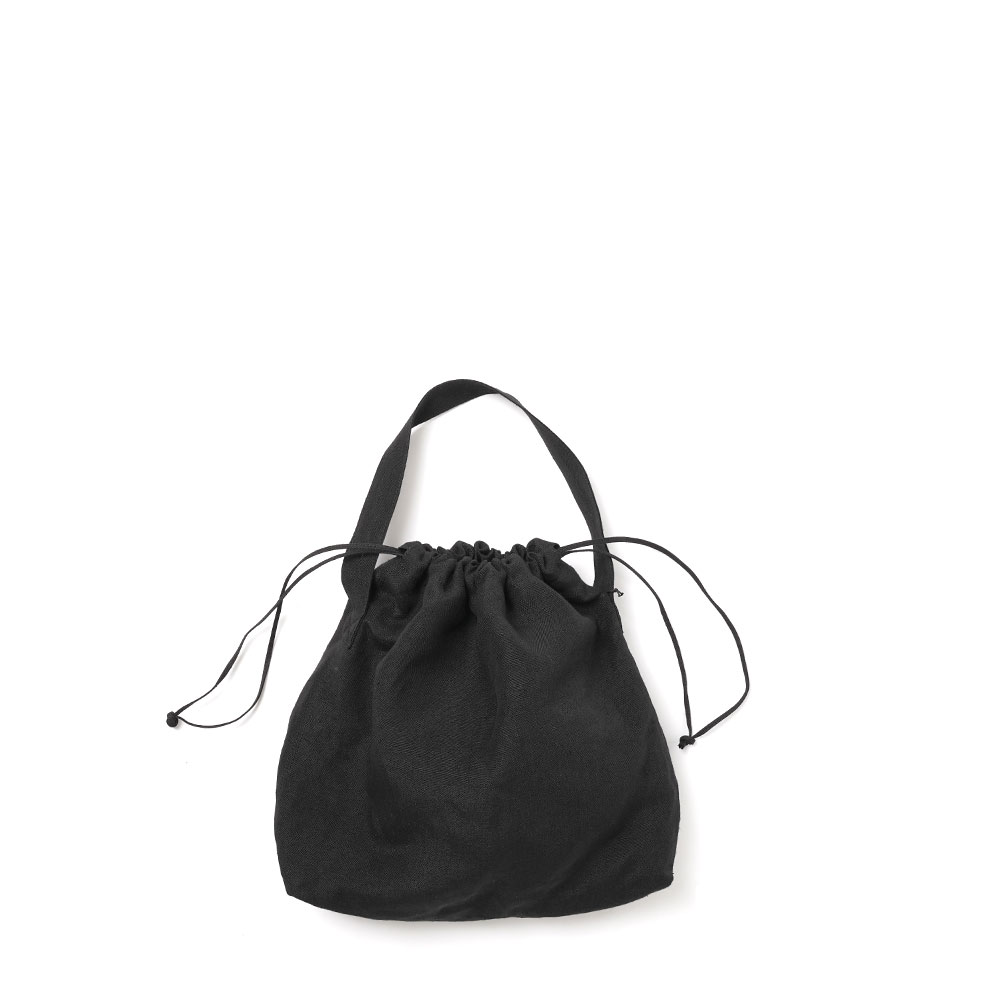 DRAW STRING ONE SHOULDER M BLACK - HM05