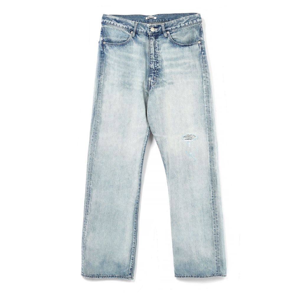 FADED SELVEDGE LIGHT DENIM PANTS A26SP02DE LIGHT INDIGO