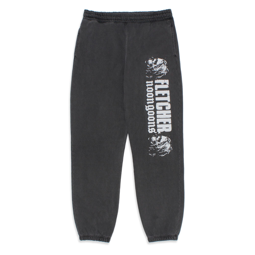 CHRISTIAN FLETCHER × NOON GOONS SIGNATURE SWEATPANT PIGMENT BLACK_