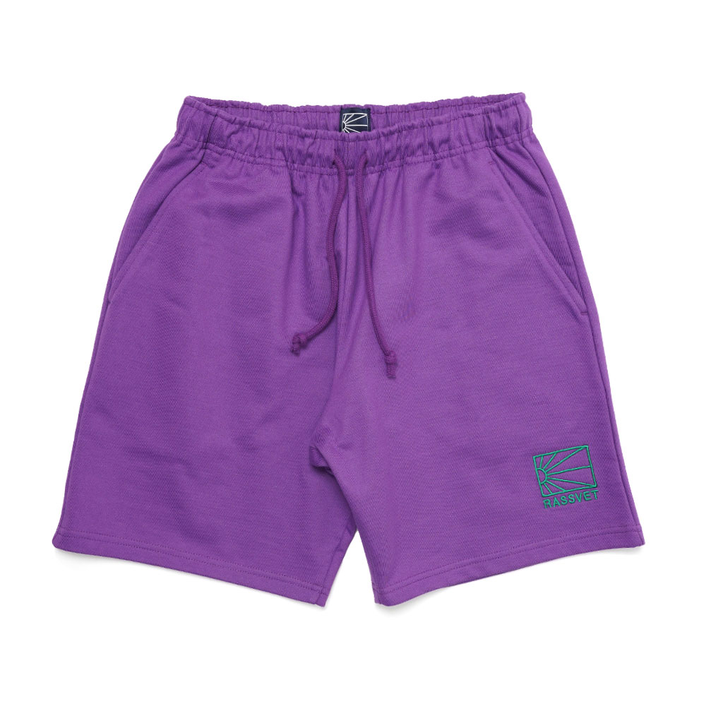 LOGO SHORTS PURPLE