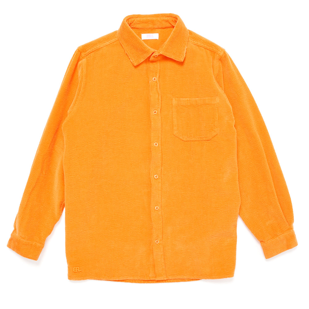 CORDUROY SHIRT ORANGE_