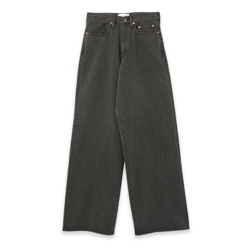 CS MODERN DENIM WIDE CUT GUNMETAL BLACK