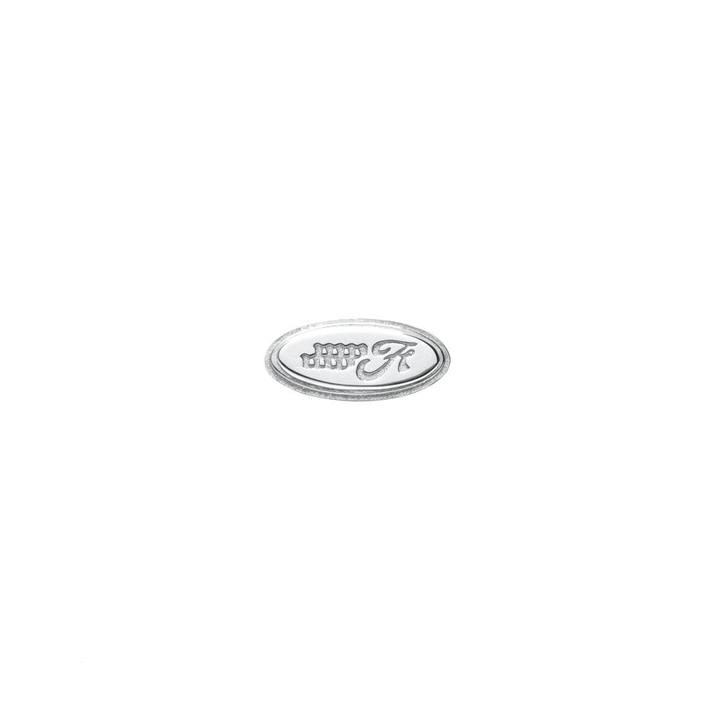 EMBLEM EARRING SILVER