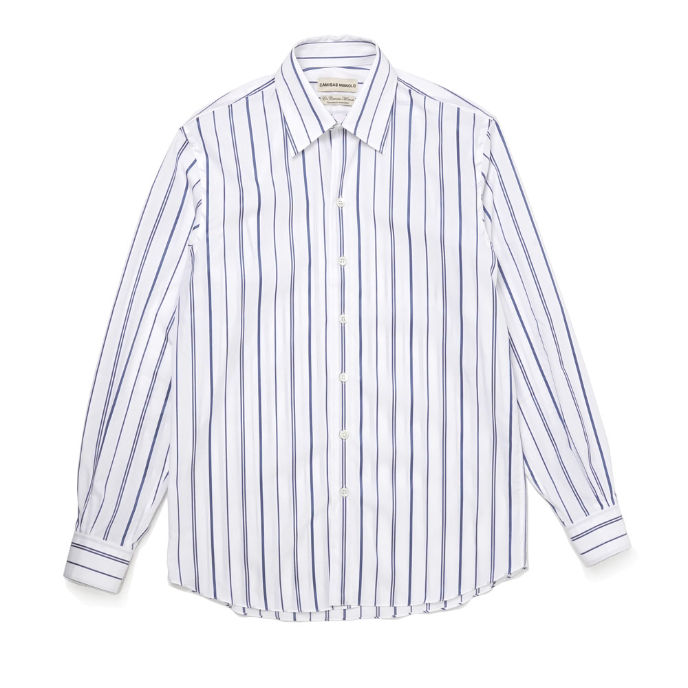 OFFICE SHIRT BLUE STRIPES WHITE