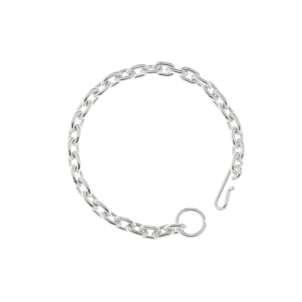 STANDARD BRACELET THIN 101752 POLISHED SILVER