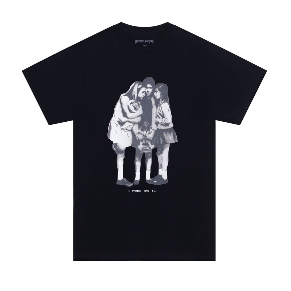 HATE FA TEE BLACK