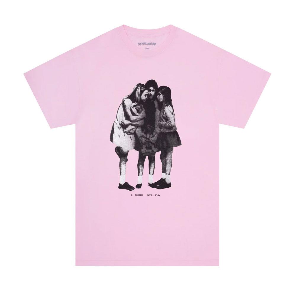 HATE FA TEE PINK