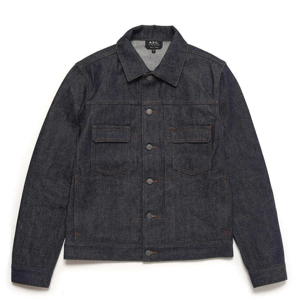 DENIM WORK JACKET INDIGO _