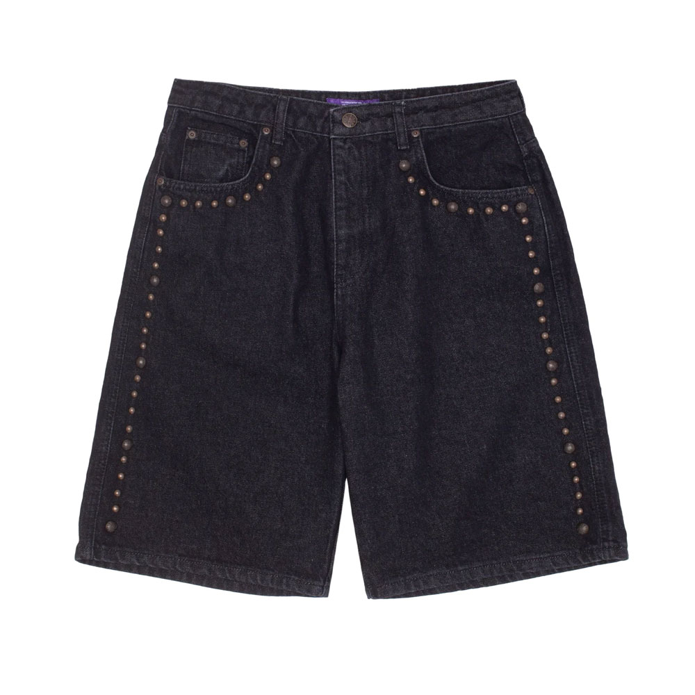 RIVETING SHORTS BLACK